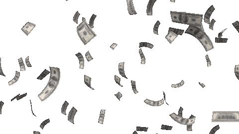 Animated Dollar Rain